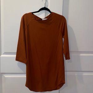 Forever 21 dark orange mini dress